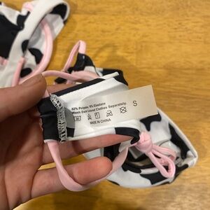 SHEIN cowprint bathing suit